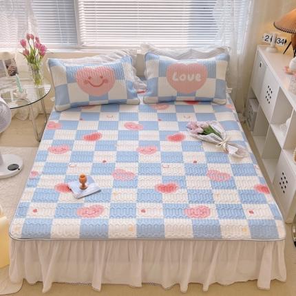 91家纺网 家纺一手货源 找家纺 总1 顾里家纺 新款韩系ins印花凉感软席凉席-场景一