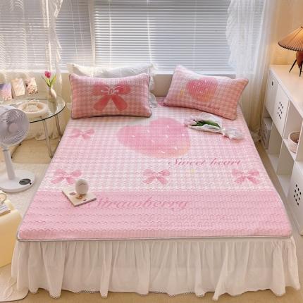 91家纺网 家纺一手货源 找家纺 总1 顾里家纺 新款韩系ins印花凉感软席凉席-场景一