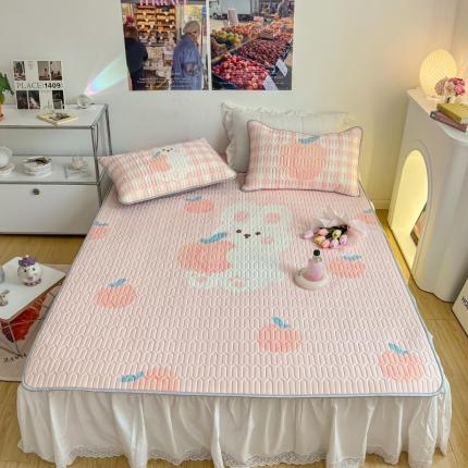 91家纺网 家纺一手货源 找家纺 总1 顾里家纺 新款韩系ins印花凉感软席凉席-场景一