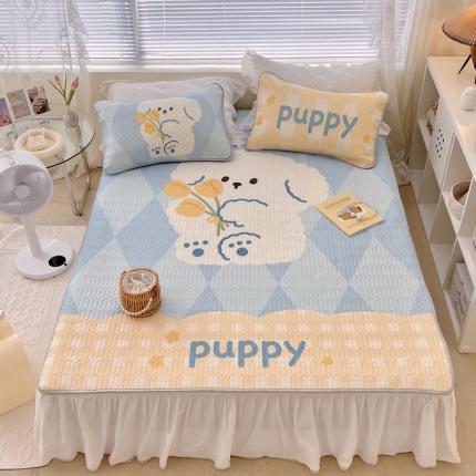 91家纺网 家纺一手货源 找家纺 总2 顾里家纺 新款韩系ins印花凉感软席凉席-场景一