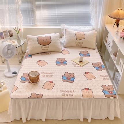 91家纺网 家纺一手货源 找家纺 总2 顾里家纺 新款韩系ins印花凉感软席凉席-场景一