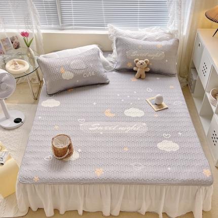 91家纺网 家纺一手货源 找家纺 总2 顾里家纺 新款韩系ins印花凉感软席凉席-场景一