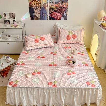 91家纺网 家纺一手货源 找家纺 总2 顾里家纺 新款韩系ins印花凉感软席凉席-场景一