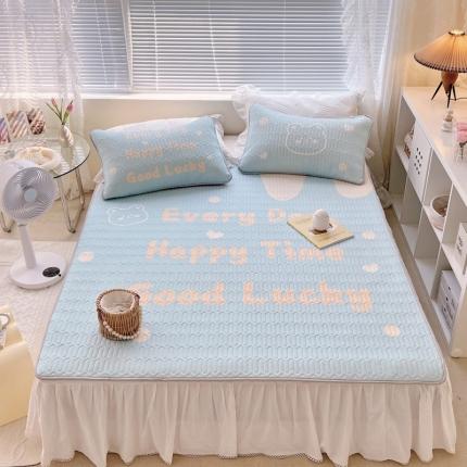 91家纺网 家纺一手货源 找家纺 总2 顾里家纺 新款韩系ins印花凉感软席凉席-场景一