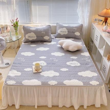 91家纺网 家纺一手货源 找家纺 总2 顾里家纺 新款韩系ins印花凉感软席凉席-场景一