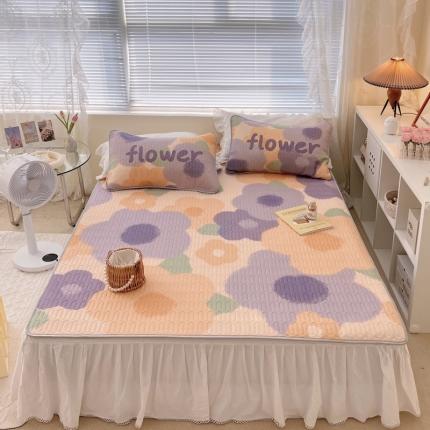 91家纺网 家纺一手货源 找家纺 总2 顾里家纺 新款韩系ins印花凉感软席凉席-场景一