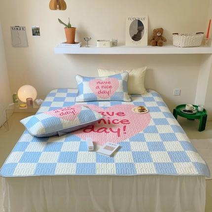 91家纺网 家纺一手货源 找家纺 （总）顾里家纺 2022新款韩系凉感印花大版软席