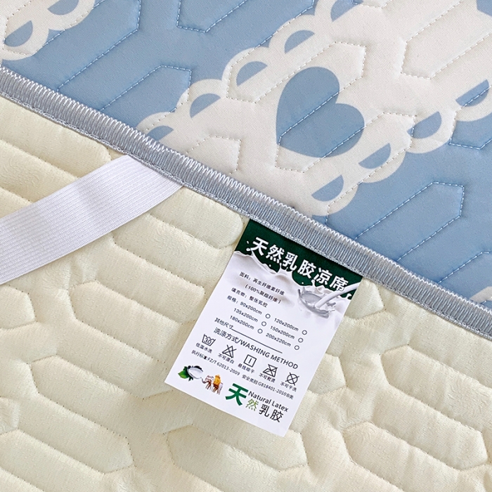 91家纺网 家纺一手货源 找家纺 顾里家纺 2022新款韩系凉感印花大版软席 爱心花花