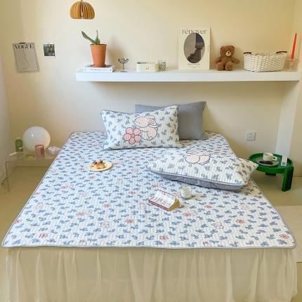 91家纺网 家纺一手货源 找家纺 （总）顾里家纺 2022新款韩系凉感印花圆网软席