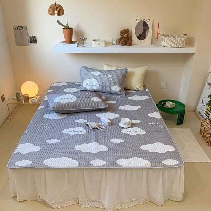 91家纺网 家纺一手货源 找家纺 （总）顾里家纺 2022新款韩系凉感印花圆网软席