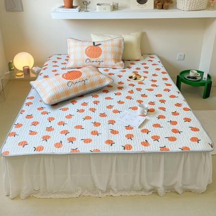 91家纺网 家纺一手货源 找家纺 （总）顾里家纺 2022新款韩系凉感印花圆网软席