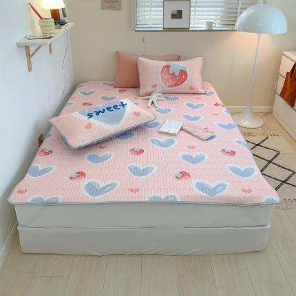 91家纺网 家纺一手货源 找家纺 （总）顾里家纺 2022新款韩系凉感印花圆网软席