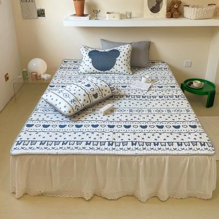 91家纺网 家纺一手货源 找家纺 （总）顾里家纺 2022新款韩系凉感印花圆网软席