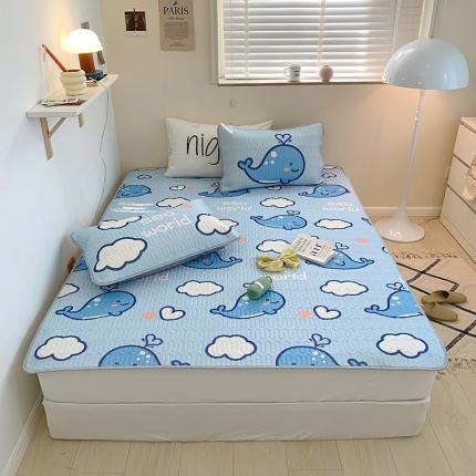 91家纺网 家纺一手货源 找家纺 （总）顾里家纺 2022新款韩系凉感印花圆网软席