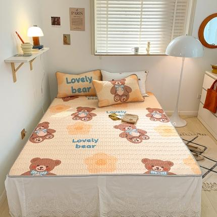 91家纺网 家纺一手货源 找家纺 （总）顾里家纺 2022新款韩系凉感印花圆网软席