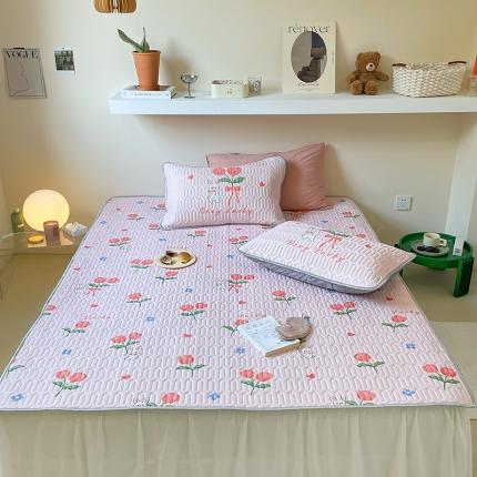 91家纺网 家纺一手货源 找家纺 （总）顾里家纺 2022新款韩系凉感印花圆网软席