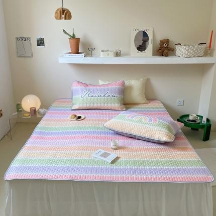 91家纺网 家纺一手货源 找家纺 （总）顾里家纺 2022新款韩系凉感印花圆网软席