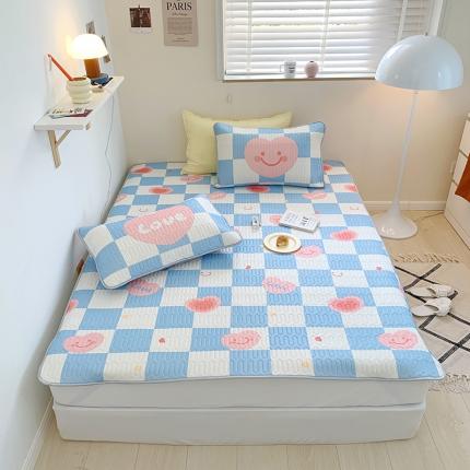 91家纺网 家纺一手货源 找家纺 （总）顾里家纺 2022新款韩系凉感印花圆网软席