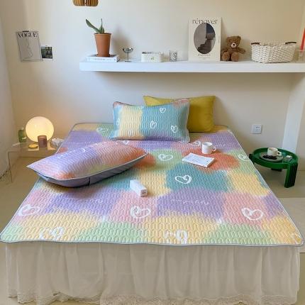 91家纺网 家纺一手货源 找家纺 （总）顾里家纺 2022新款韩系凉感印花圆网软席