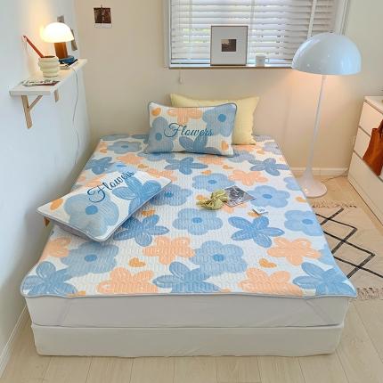 91家纺网 家纺一手货源 找家纺 （总）顾里家纺 2022新款韩系凉感印花圆网软席