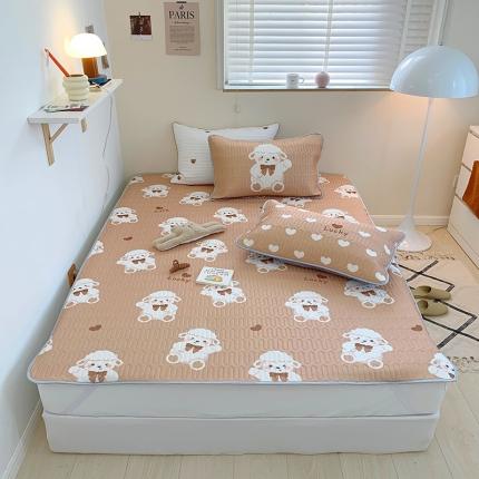 91家纺网 家纺一手货源 找家纺 （总）顾里家纺 2022新款韩系凉感印花圆网软席