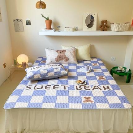 91家纺网 家纺一手货源 找家纺 （总）顾里家纺 2022新款韩系凉感印花圆网软席