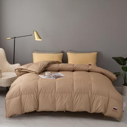 91家纺网 家纺一手货源 找家纺 （总）岚司羽新款全棉子母被羽绒被95%白鹅绒