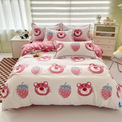 91家纺网 家纺一手货源 找家纺 (总) 仟网汇 2022新款迪士尼正版活性印染印花四件套