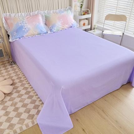 91家纺网 家纺一手货源 找家纺 （总）卡普 2025新款全棉韩版荷叶花边床单+枕套