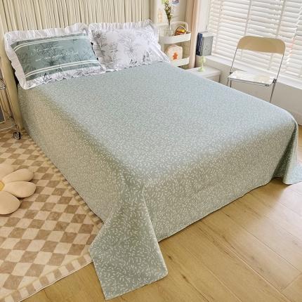 91家纺网 家纺一手货源 找家纺 卡普 2025新款全棉韩版荷叶花边床单+枕套锦觅