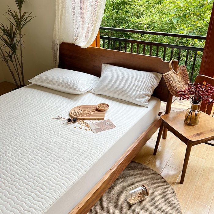 91家纺网 家纺一手货源 找家纺 (总) 安莱生活 2022新款A类母婴级原棉夹棉大豆床笠