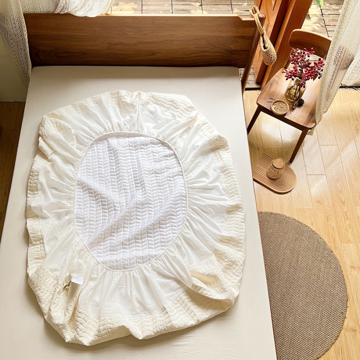 91家纺网 家纺一手货源 找家纺 (总) 安莱生活 2022新款A类母婴级原棉夹棉大豆床笠