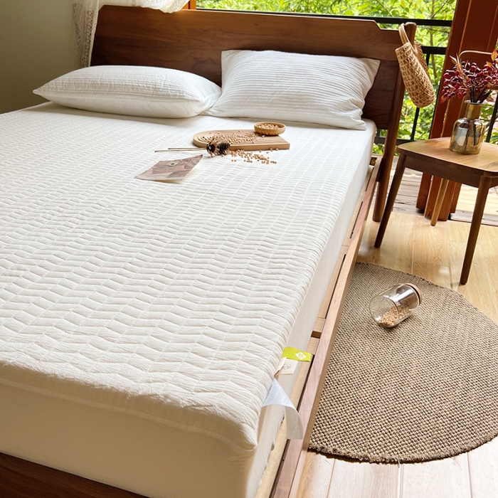 91家纺网 家纺一手货源 找家纺 (总) 安莱生活 2022新款A类母婴级原棉夹棉大豆床笠