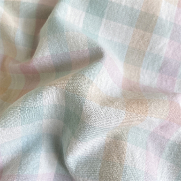 91家纺网 家纺一手货源 找家纺 蓝巢 2022新款全棉水洗棉学生季套件 冰激凌绿