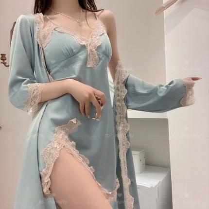 91家纺网 家纺一手货源 找家纺 （总）洛兰沙 2022新款睡衣套件2206