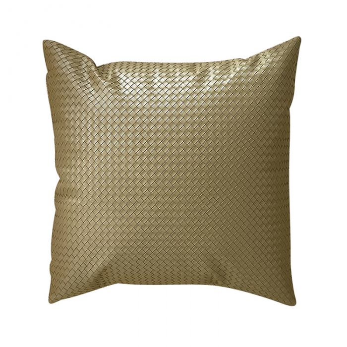 91家纺网 家纺一手货源 找家纺 （总）美茉 2023新款编织纹皮革抱枕靠垫