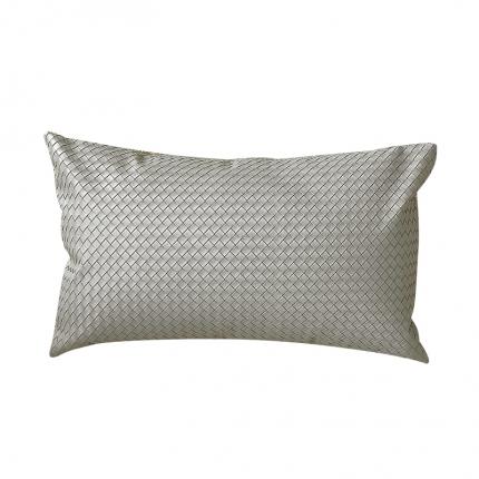 91家纺网 家纺一手货源 找家纺 （总）美茉 2023新款编织纹皮革抱枕腰枕