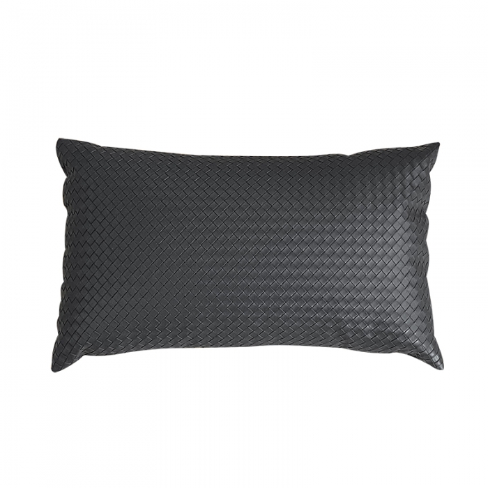 91家纺网 家纺一手货源 找家纺 （总）美茉 2023新款编织纹皮革抱枕腰枕