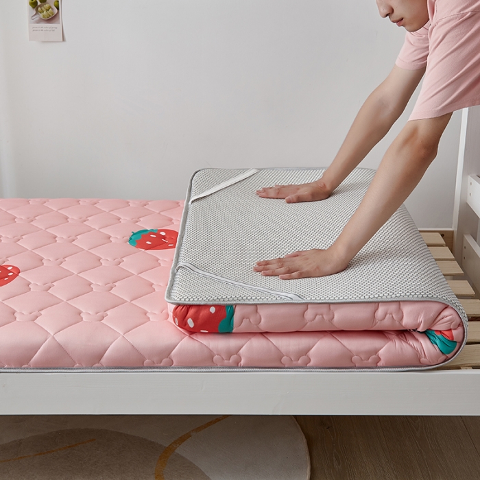 91家纺网 家纺一手货源 找家纺 (总) 寐珂 2025新款A类针织大豆学生床垫