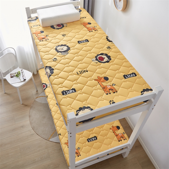 91家纺网 家纺一手货源 找家纺 寐珂 2025新款A类针织大豆学生床垫 丛林之旅