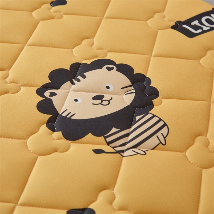 91家纺网 家纺一手货源 找家纺 寐珂 2025新款A类针织大豆学生床垫 丛林之旅