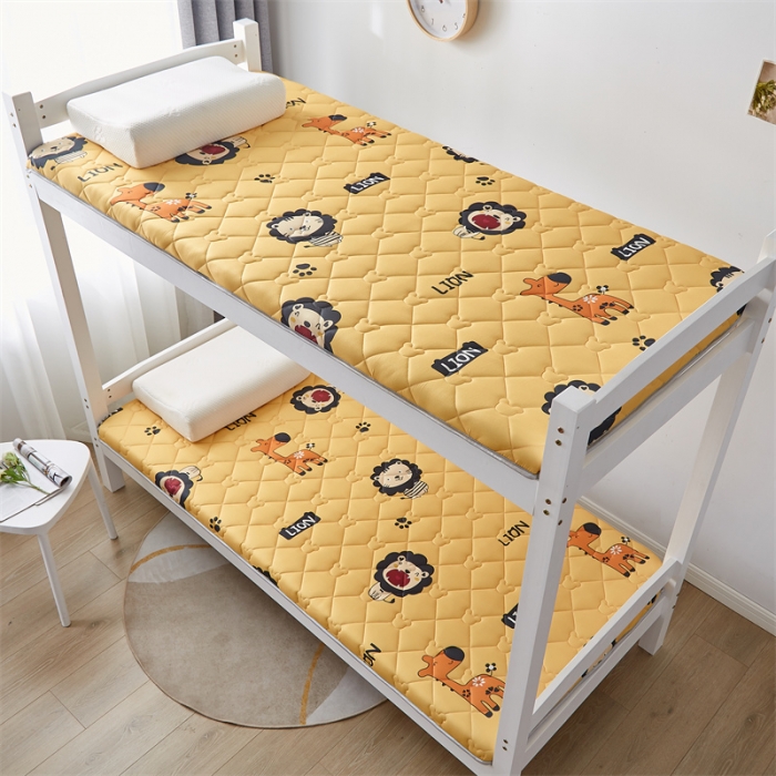 91家纺网 家纺一手货源 找家纺 寐珂 2025新款A类针织大豆学生床垫 丛林之旅