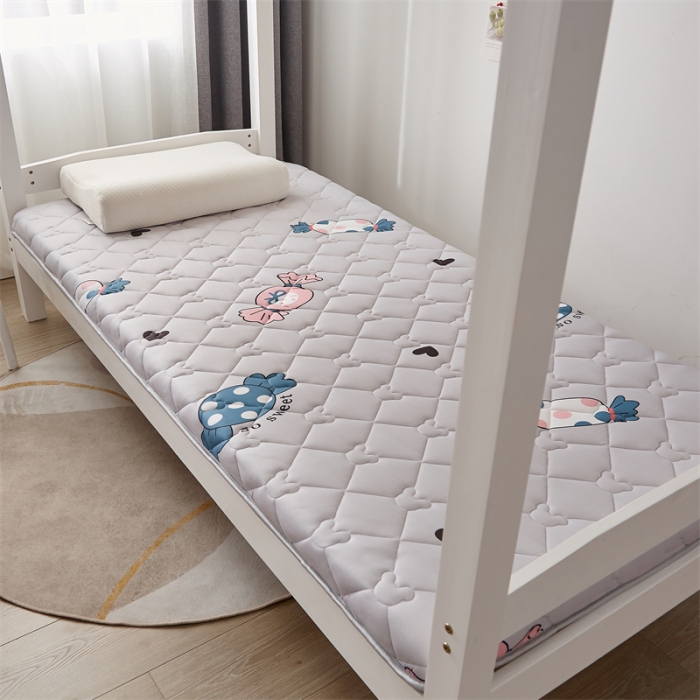 91家纺网 家纺一手货源 找家纺 寐珂 2025新款A类针织大豆学生床垫 可爱甜心