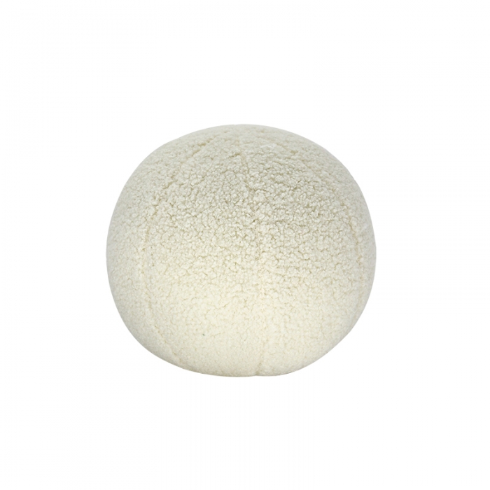 91家纺网 家纺一手货源 找家纺 （总）美茉 2022新款颗粒羊毛绒球抱枕