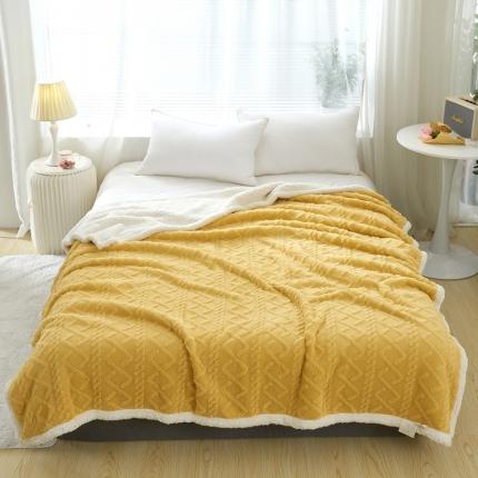 91家纺网 家纺一手货源 找家纺 (总) 馨米莱 2024新款AB版塔肤绒毛毯