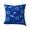91家纺网 家纺一手货源 找家纺 美茉 2022新款花方形抱枕 蓝色