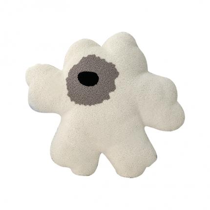 美茉 2022新款花异形抱枕 白色