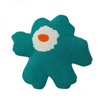 美茉 2022新款花异形抱枕 绿色