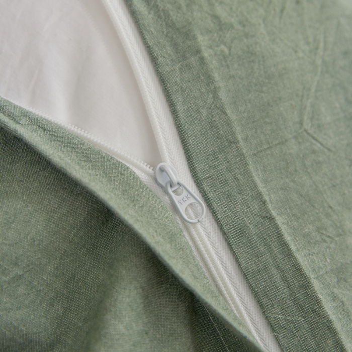 91家纺网 家纺一手货源 找家纺 柠萌家居 A类全棉色织水洗棉三件套学生季宿舍上下铺 一抹绿