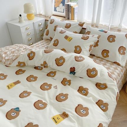 91家纺网 家纺一手货源 找家纺 (总) 麦伦 2022新款13372全棉儿童卡通系列四件套